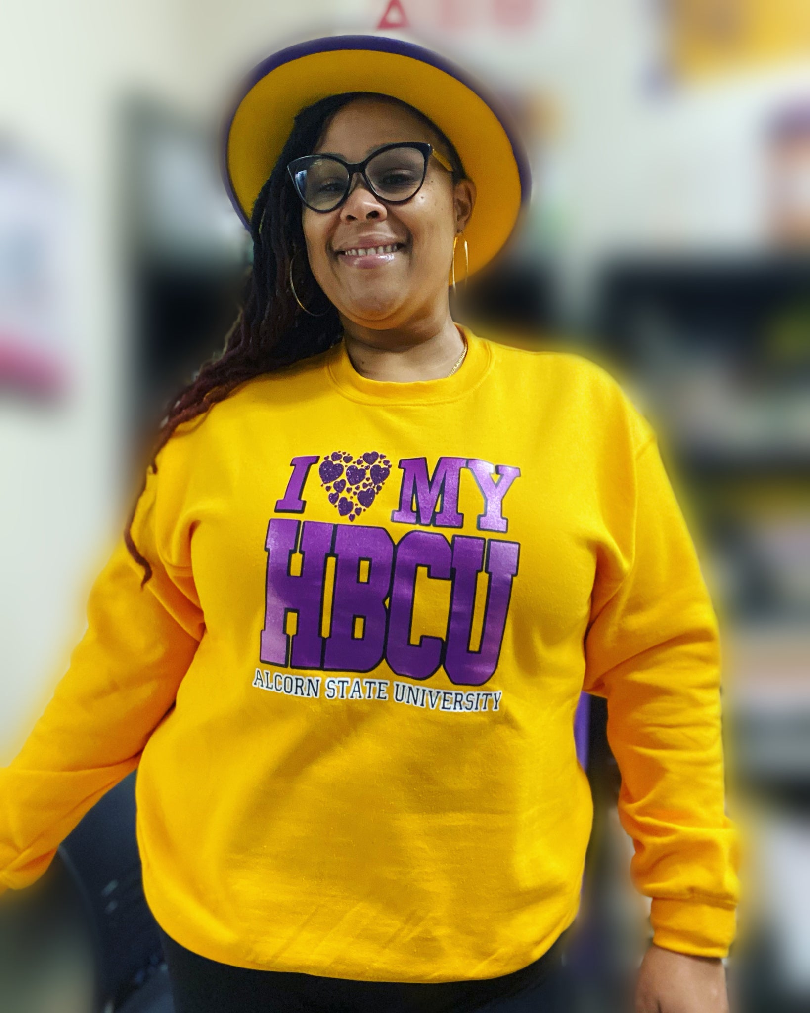 I Love My HBCU Sweatshirt D Vyn D Syn Creations